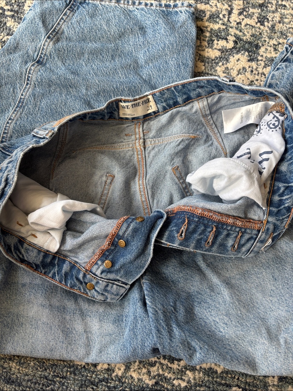 We The Free Good Luck Barrel Jeans - Picture 4 of 6